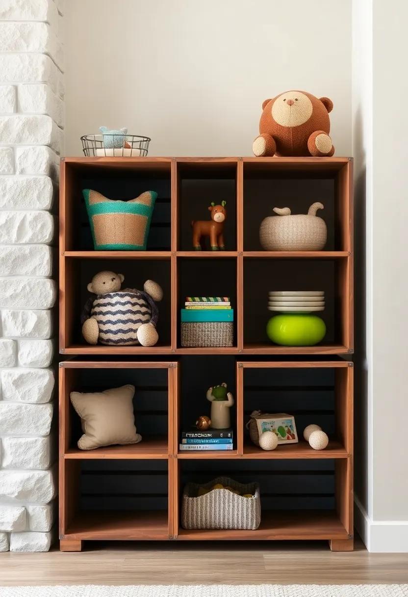 Repurposed Wooden Crates:⁢ Transform⁣ rustic wooden ⁢crates into⁤ unique storage ⁣units, either stacked or side ⁢by side, for a charming vintage touch