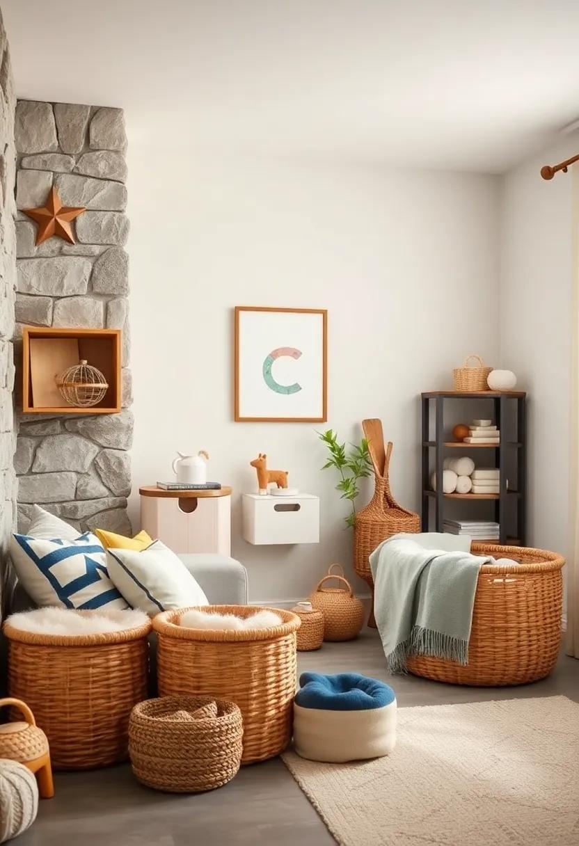 Personalized Name Baskets: Create personalized ​storage baskets with each⁢ child’s name, blending organization‌ with a sense of ownership