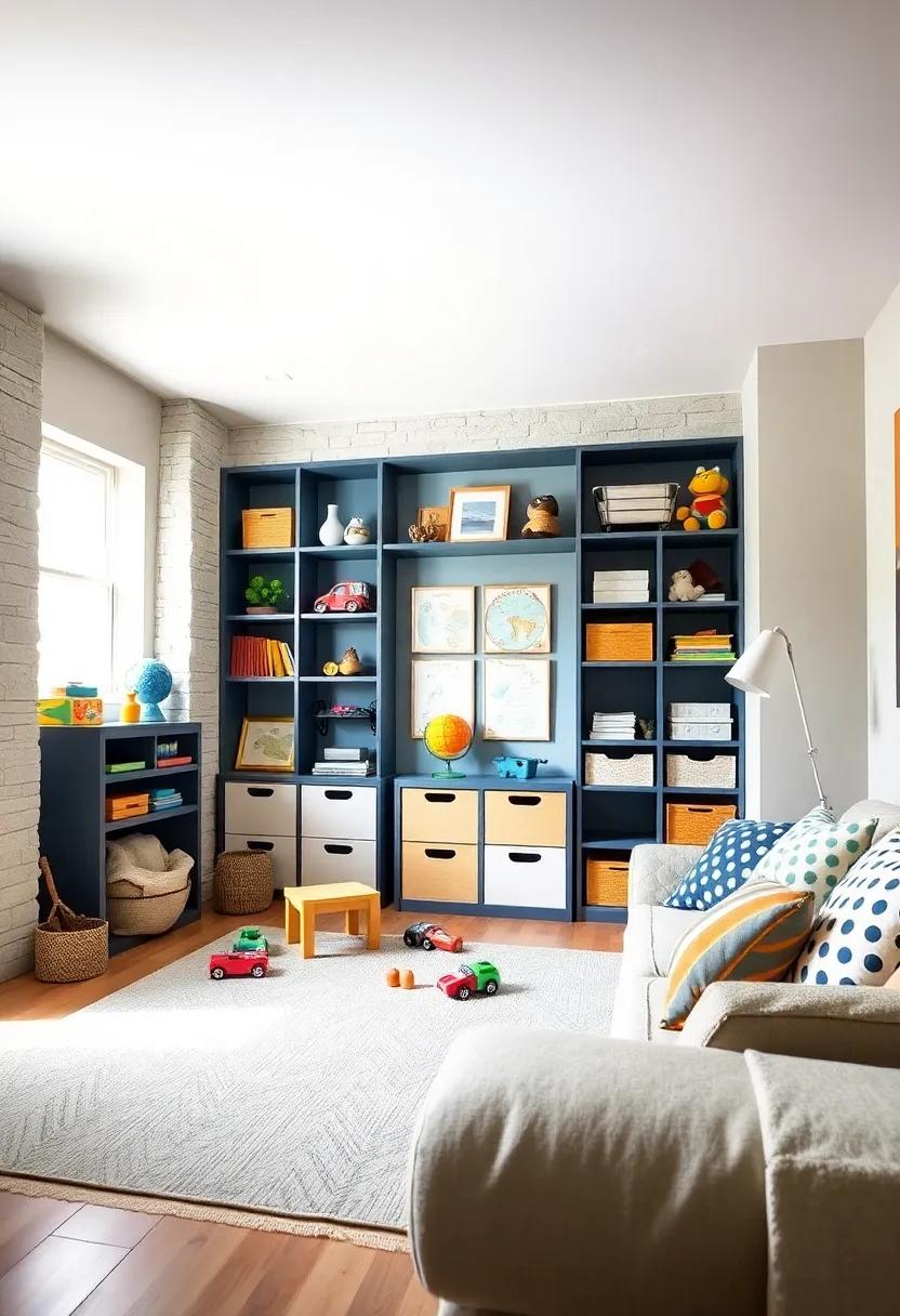 Color-Coded Storage System: ⁣implement a color-coded storage system for various toy categories, making it easy for kids ​to sort and find their favorites