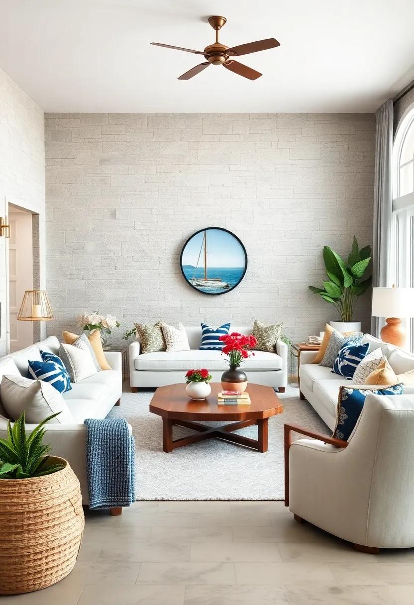 Blend ‍soft‌ neutrals with pops of navy or coral to ⁤maintain a fresh⁣ and timeless ⁢palette