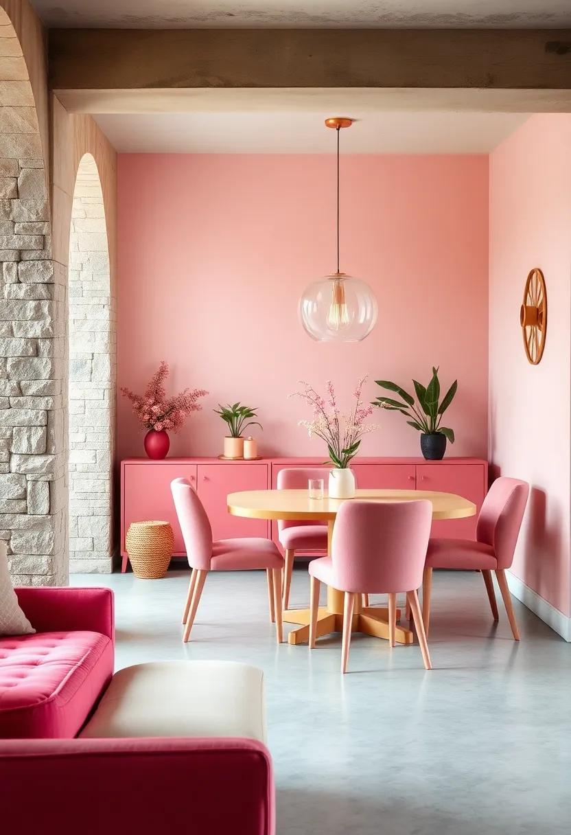 Soft Pink:⁤ Embrace a delicate charm with soft pink chairs that create a romantic and⁤ inviting dining atmosphere