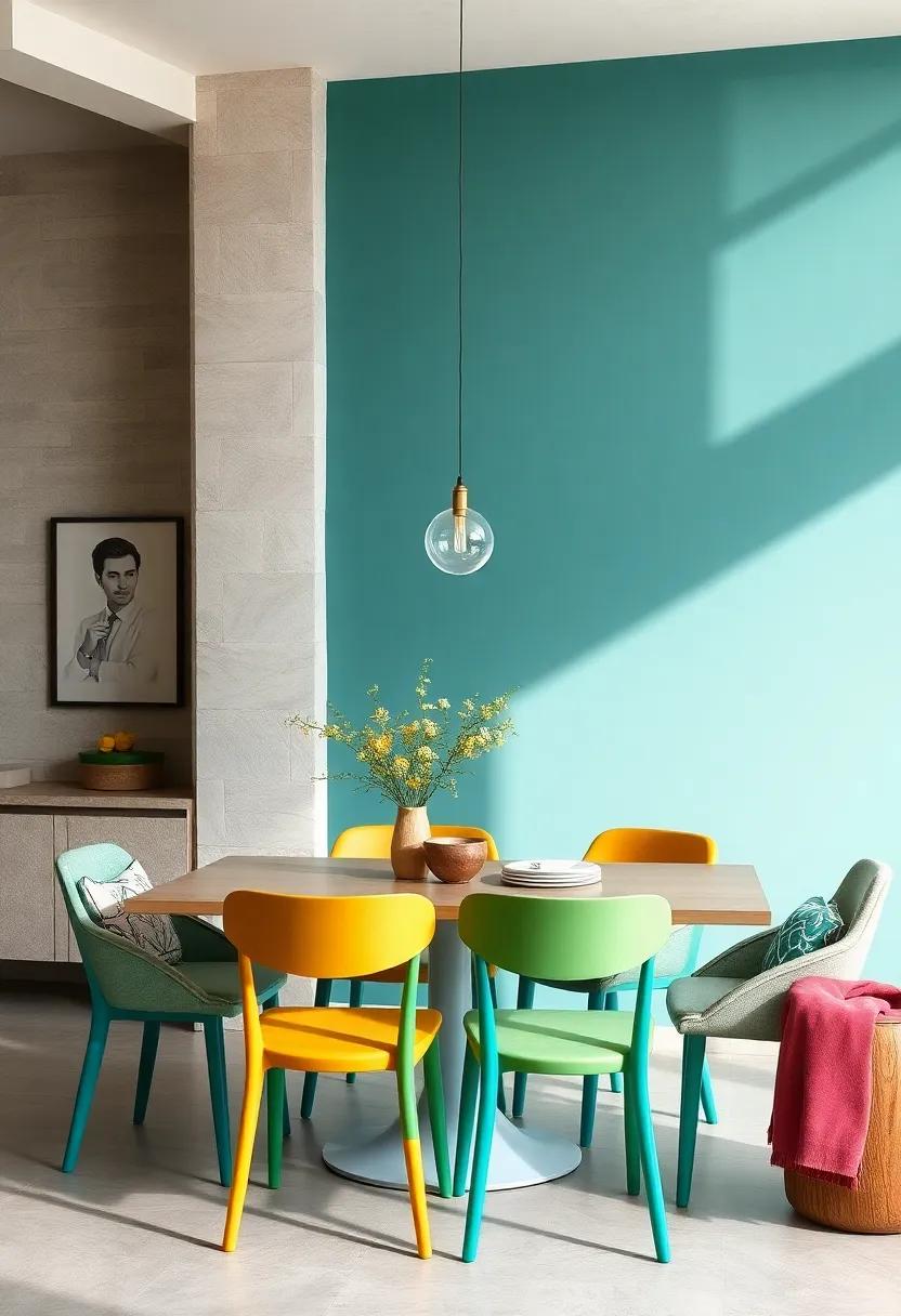 Classic Teal: This timeless color blends⁢ the best of blue and green, ‍providing a sophisticated yet lively addition to your dining decor