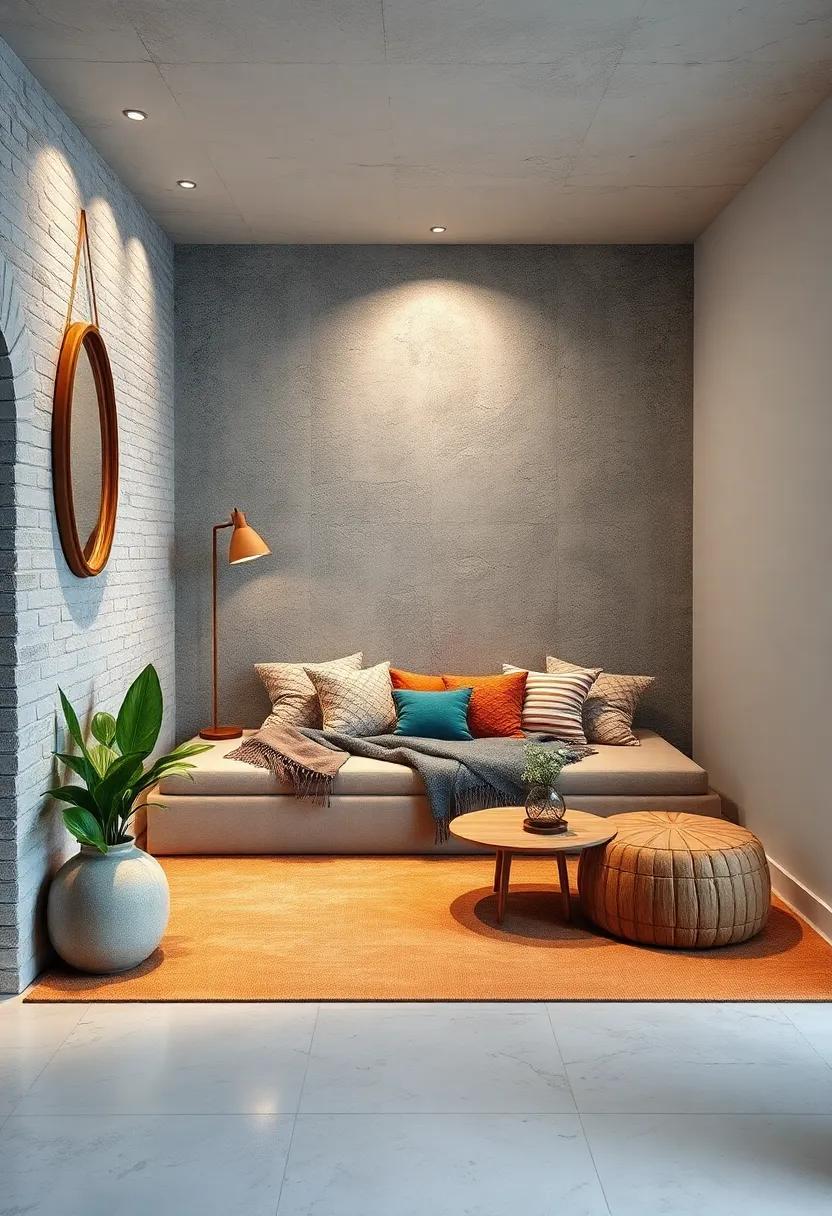 Create a Cozy⁢ nook: If ⁣space permits,​ set up‌ a small nook⁢ with cushions​ and throws for lounging your​ way into comfort