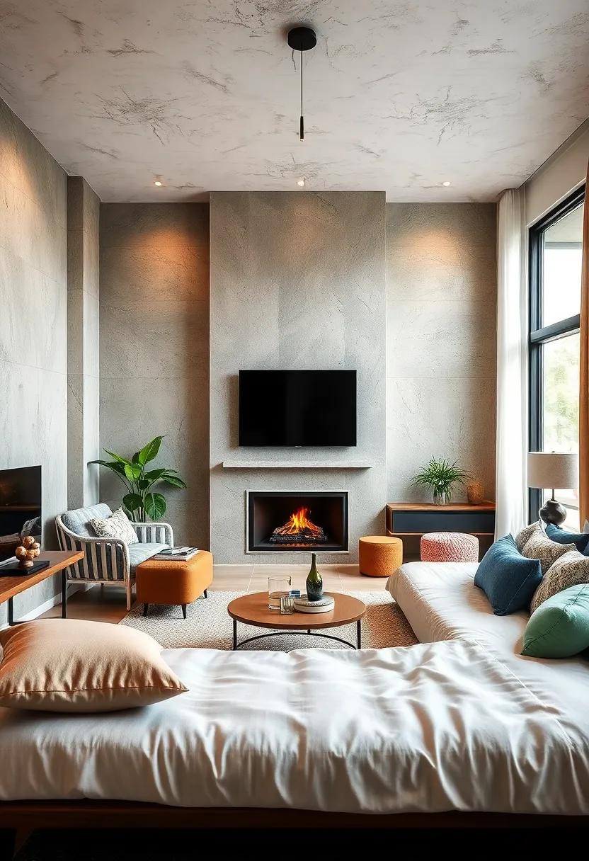 Incorporate ‌a Fireplace: ‌If ‍space allows, a small electric or bio-ethanol fireplace can ​add a ‍luxurious touch and warmth to your ⁢sanctuary