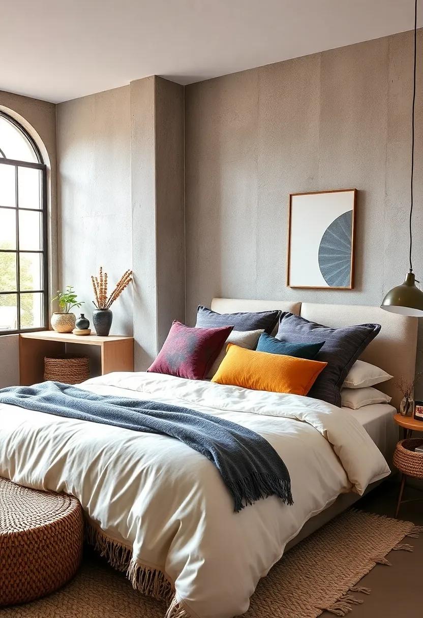 Layered ‌Textiles: Mix⁢ and⁢ match ⁤various fabrics such as soft cottons, plush velvets, and ⁢chunky knits to ⁤add‌ depth and comfort ​to your⁣ bedding