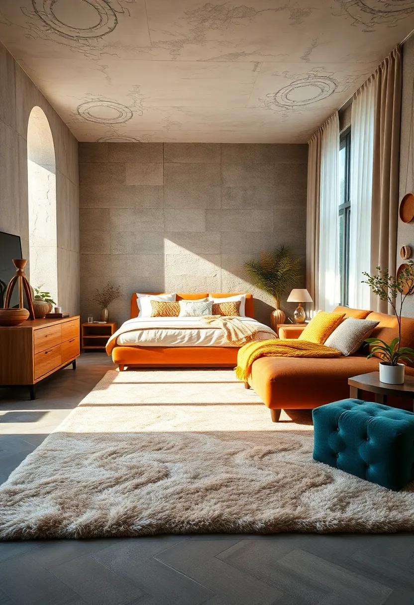 Select ‌Soft Rugs:⁣ Choose ⁤oversized,‍ plush rugs that feel luxurious underfoot, helping to define your ‍space and add ‌warmth