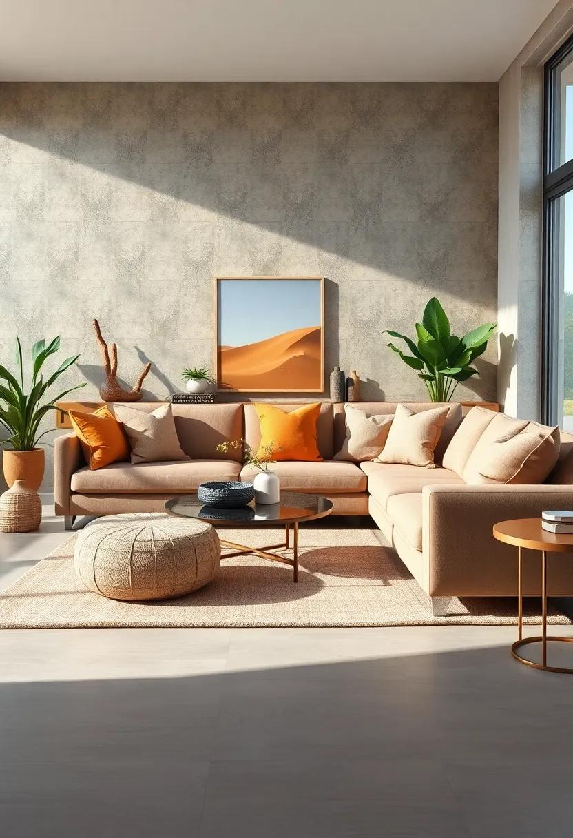 Mix and Match Earth-tone Throw Pillows