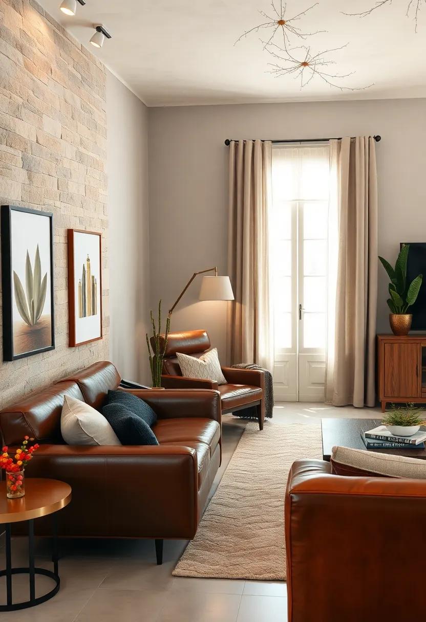 Design ‌a⁢ Cozy Reading Nook: Create ⁣a dedicated space with a leather chair,side table,and a floor lamp ‍for an inviting retreat in​ your living room