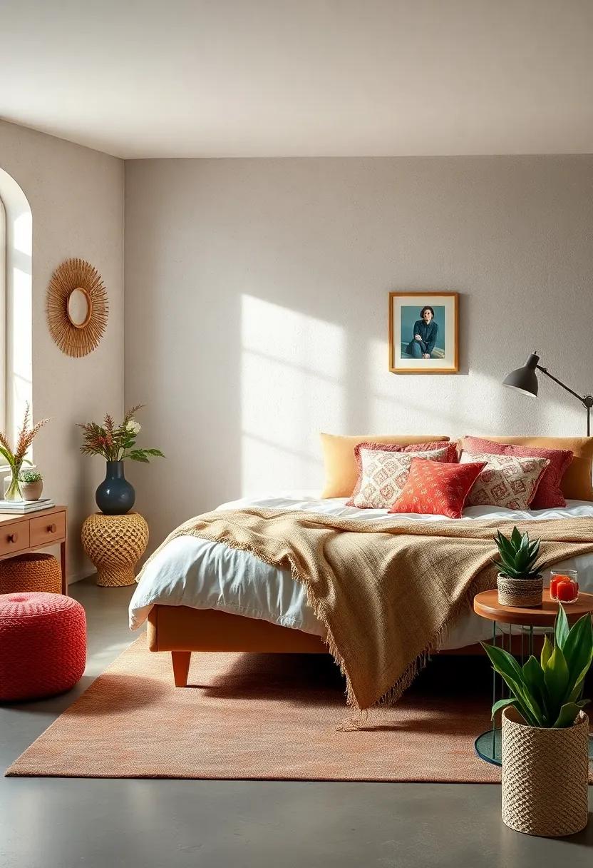 Incorporate playful accent cushions shaped‌ like vintage⁣ objects or plants for a whimsical touch