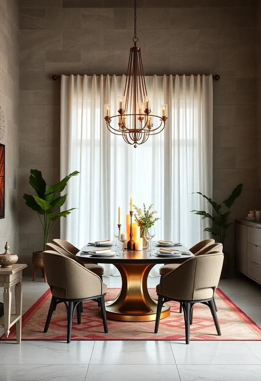 Incorporate tasteful‍ candle arrangements‌ or lanterns to imbue the room with gentle, flickering light