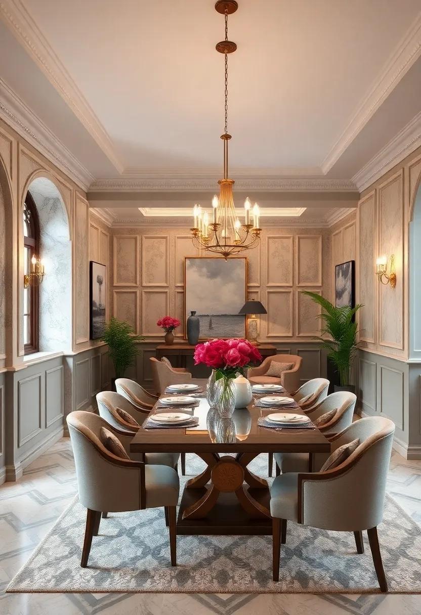 Integrate architectural details, ⁢such as wainscoting or‌ crown molding, to bring depth and character