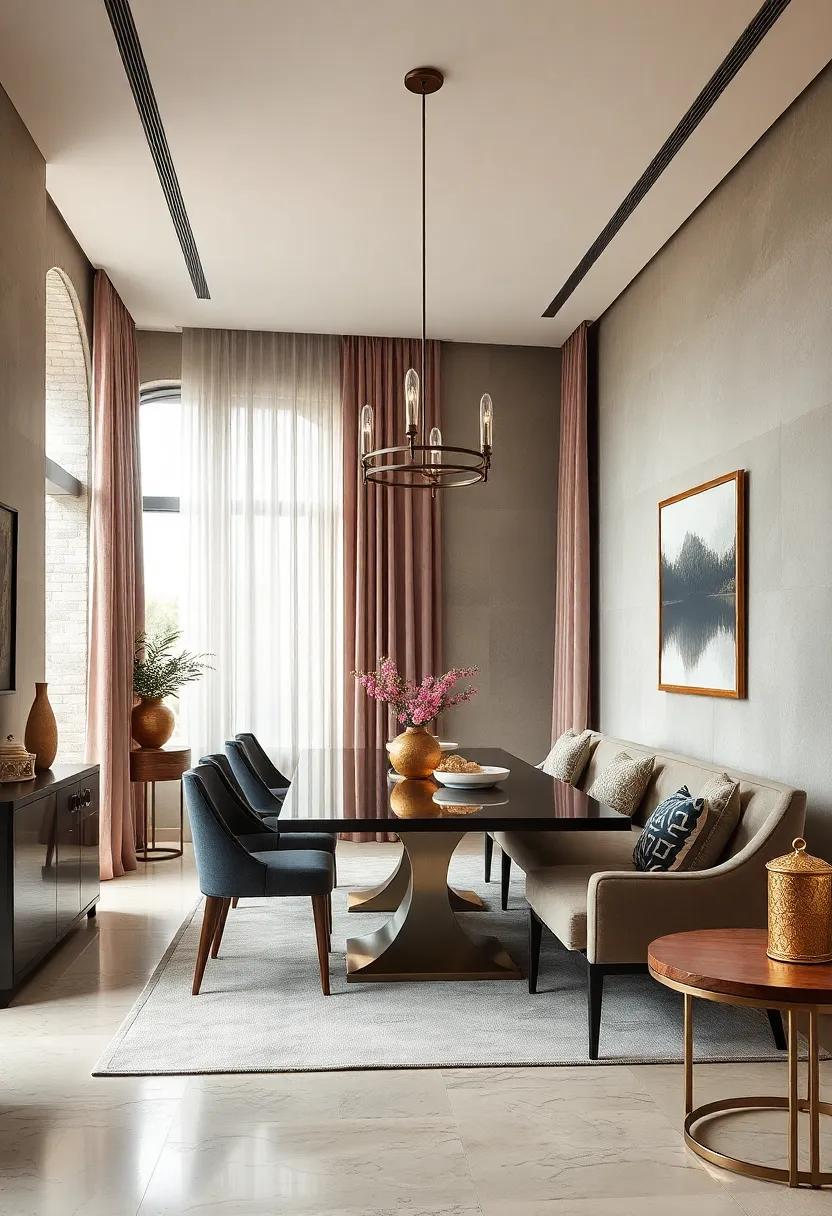 Choose curtains or drapes in ⁣rich fabrics that softly filter natural light and add softness