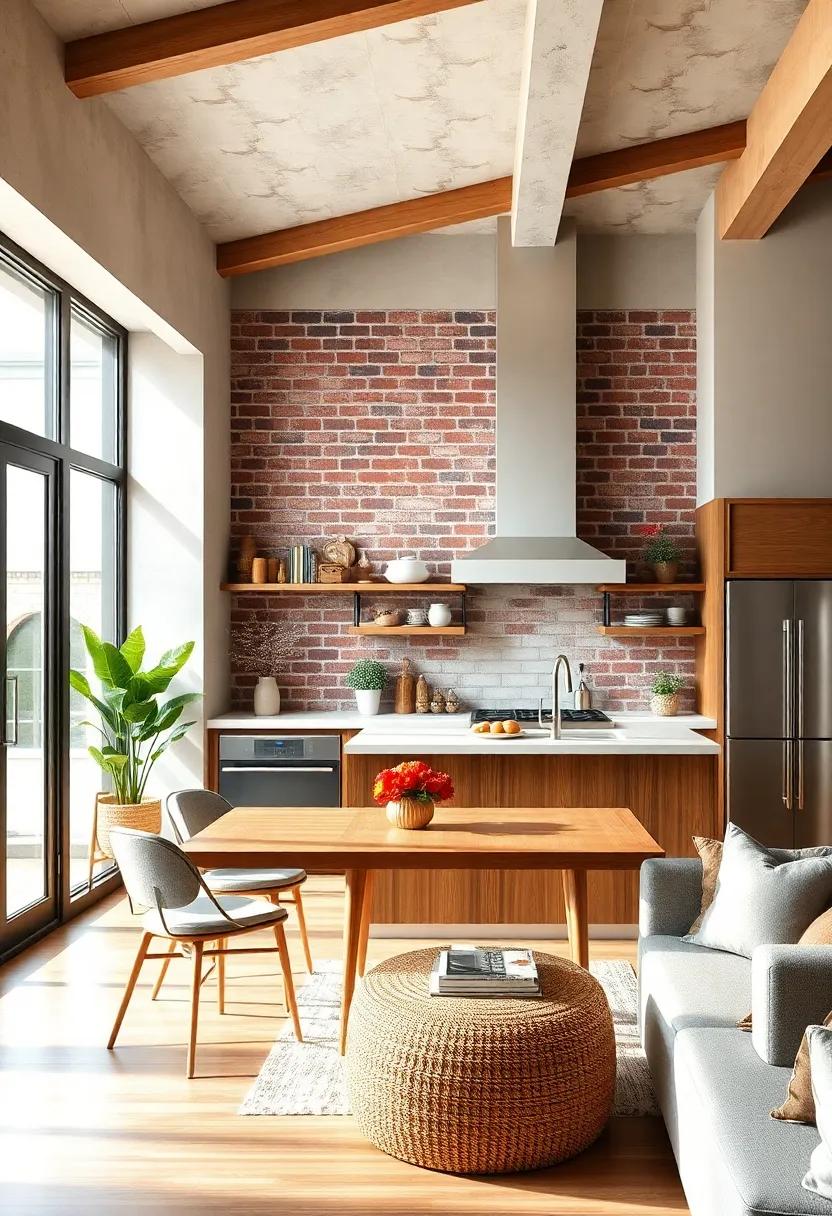 Brick Veneer: Introduce a touch⁢ of urban charm with a brick accent ​wall⁣ that marries modern style with ⁣farmhouse ⁣aesthetics