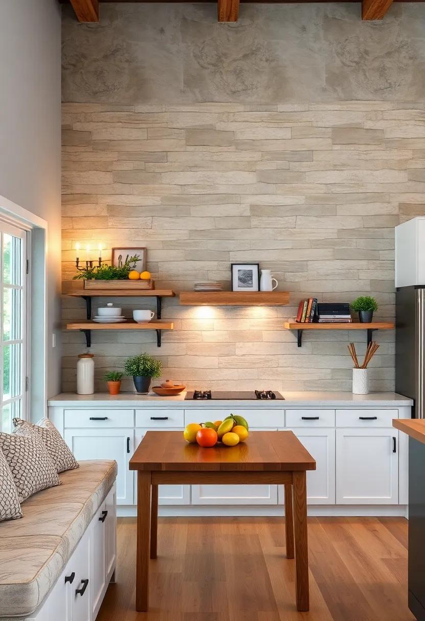 Mood ‌Lighting: integrate ⁣thoughtfully placed wall sconces or fairy lights‌ to add a warm‍ ambiance to your kitchen
