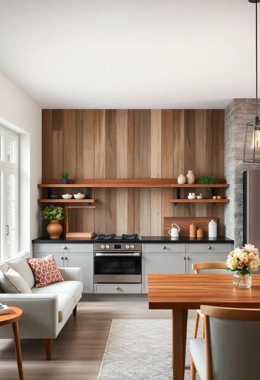 Reclaimed Wood Panels: Embrace rustic allure with weathered wood planks that ​celebrate nature’s imperfections