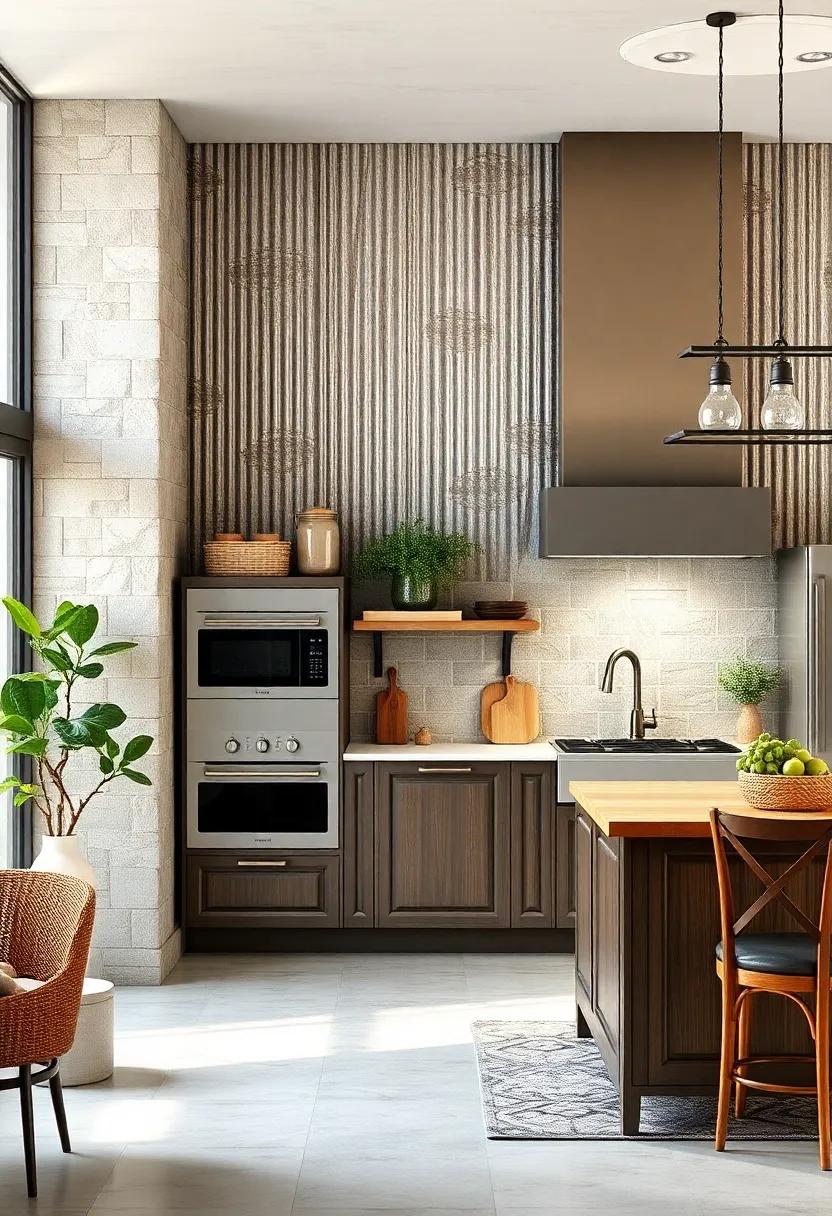 Rustic Metal Accents: ⁤add a ‍metal ⁤accent wall using corrugated ‍tin ​or other metals⁢ to create ​an industrial⁤ yet warm farmhouse feel