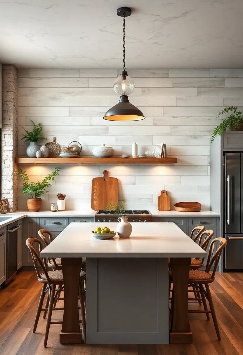 Shiplap Galore: Channel the classic coastal farmhouse vibe by covering your ‍wall in horizontal shiplap boards, painted ⁣or⁢ natural