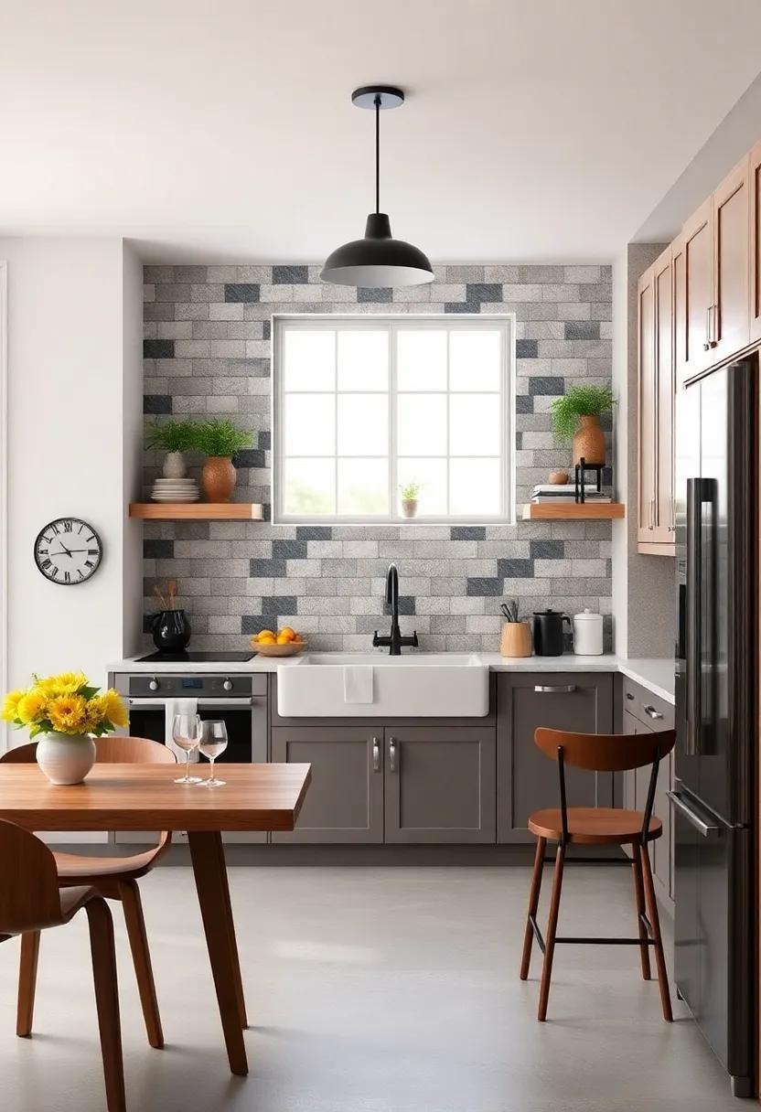 Bold Monochrome: Make a ‌statement with bold monochrome⁣ tiles, using⁢ contrasting⁢ colors to create a striking backdrop that captures‍ attention