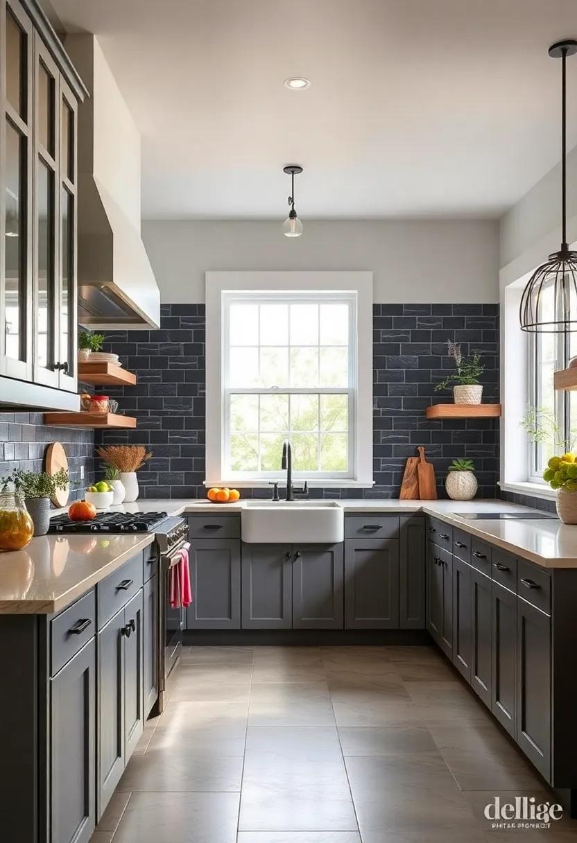 Chalkboard​ Tiles: Incorporate functionality with chalkboard tiles, allowing you to ⁣jot ​down‍ notes‍ or recipes ‍while maintaining a chic farmhouse style