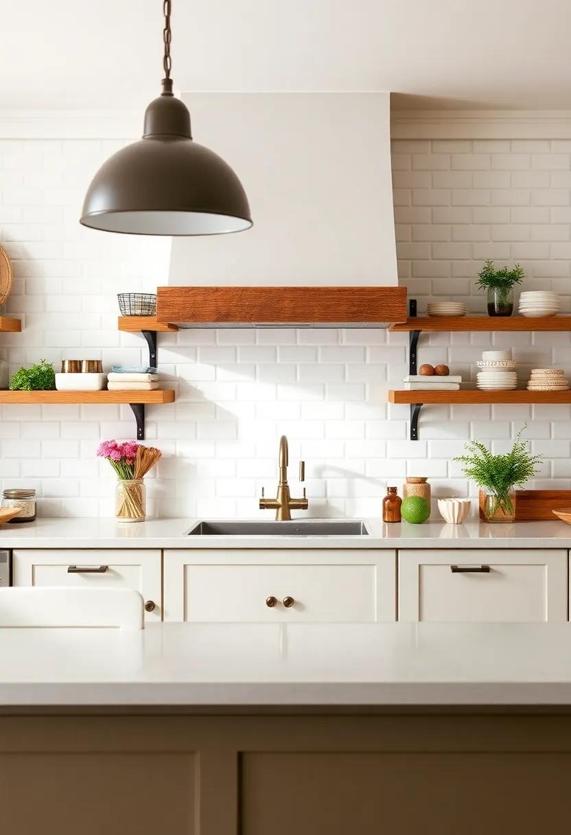 Classic Subway Tiles:‌ Timeless and versatile, classic white subway tiles add a ‍clean ⁢and airy ⁤feel to any ⁢farmhouse kitchen, effortlessly elevating the space