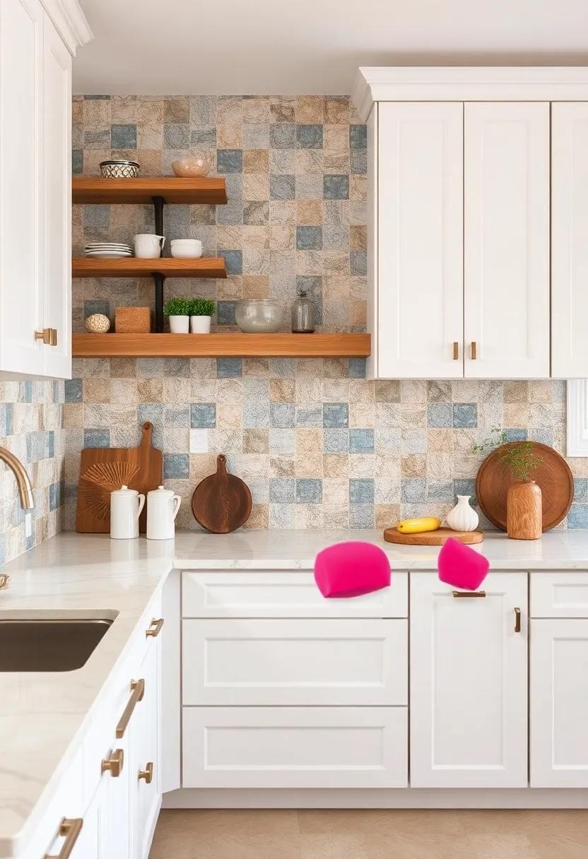 Colorful Grout: Dare to be different by using colorful grout ⁢with classic tiles, ​adding ‌a⁣ playful element​ that elevates⁣ the backsplash's visual ⁢impact