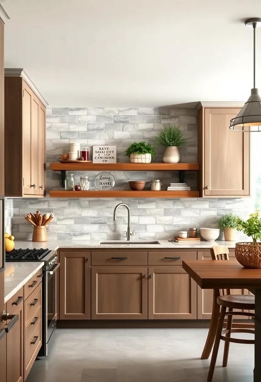 Farmhouse‍ Quote Tiles: Personalize your‍ backsplash with⁣ tiles‌ that feature ⁤inspiring quotes or sayings, adding character and‍ a⁢ welcoming touch