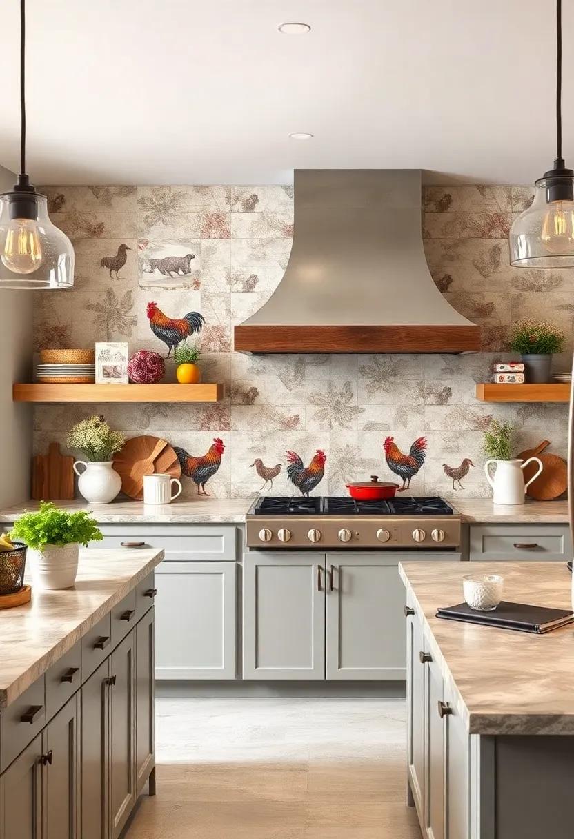 Farm-Inspired ​Prints: Choose tiles adorned with ⁤farm-inspired⁤ prints, such as roosters or barn scenes, to ⁣tie in your farmhouse ⁤theme beautifully