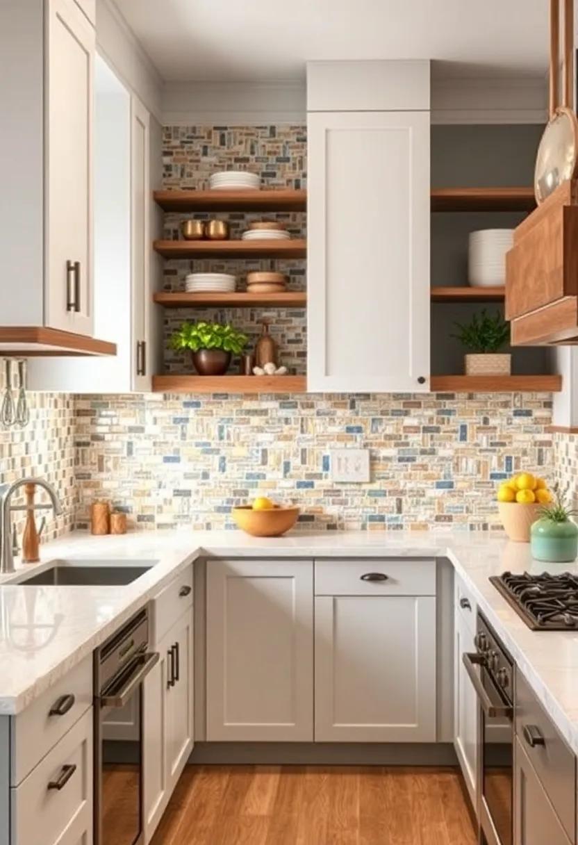 Mosaic Patterns: Create a stunning⁤ visual display with colorful mosaic tile ‌backsplashes ⁣that ‍add texture and character to your⁤ farmhouse aesthetic