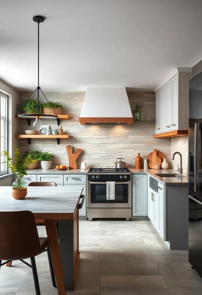 Natural Stone: Use ​natural stone tiles for an organic look, bringing ⁤the ‍outdoors⁣ inside with ‌rich ⁢textures and​ muted colors