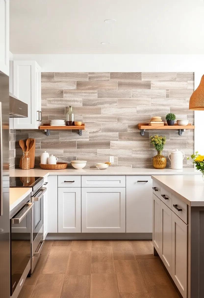 Reclaimed​ Wood Style: Tile​ that ⁤resembles reclaimed wood⁢ can highlight your love for⁢ farmhouse style while providing durability and ⁢ease⁤ of maintenance