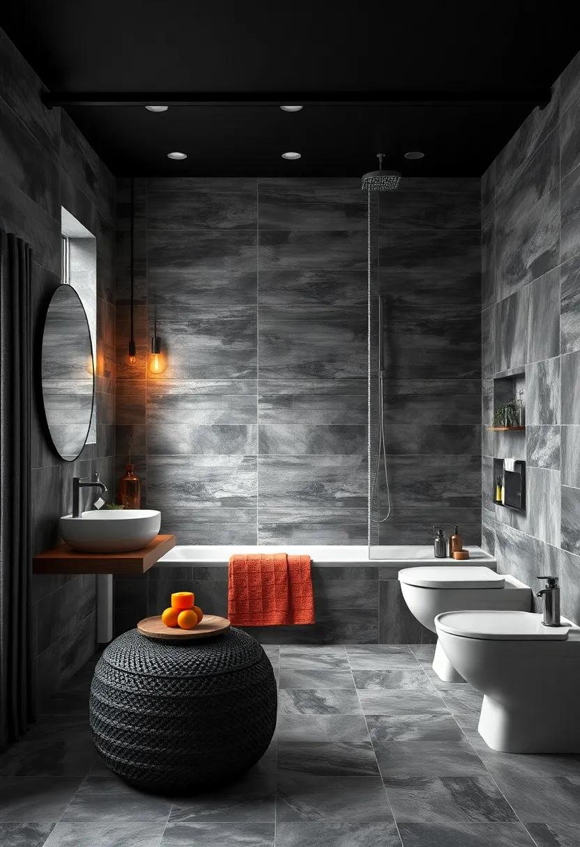 Dark Accents: Opt for shadowy grout lines‍ amidst lighter tiles, embracing the industrial theme while ensuring a polished finish that stands out