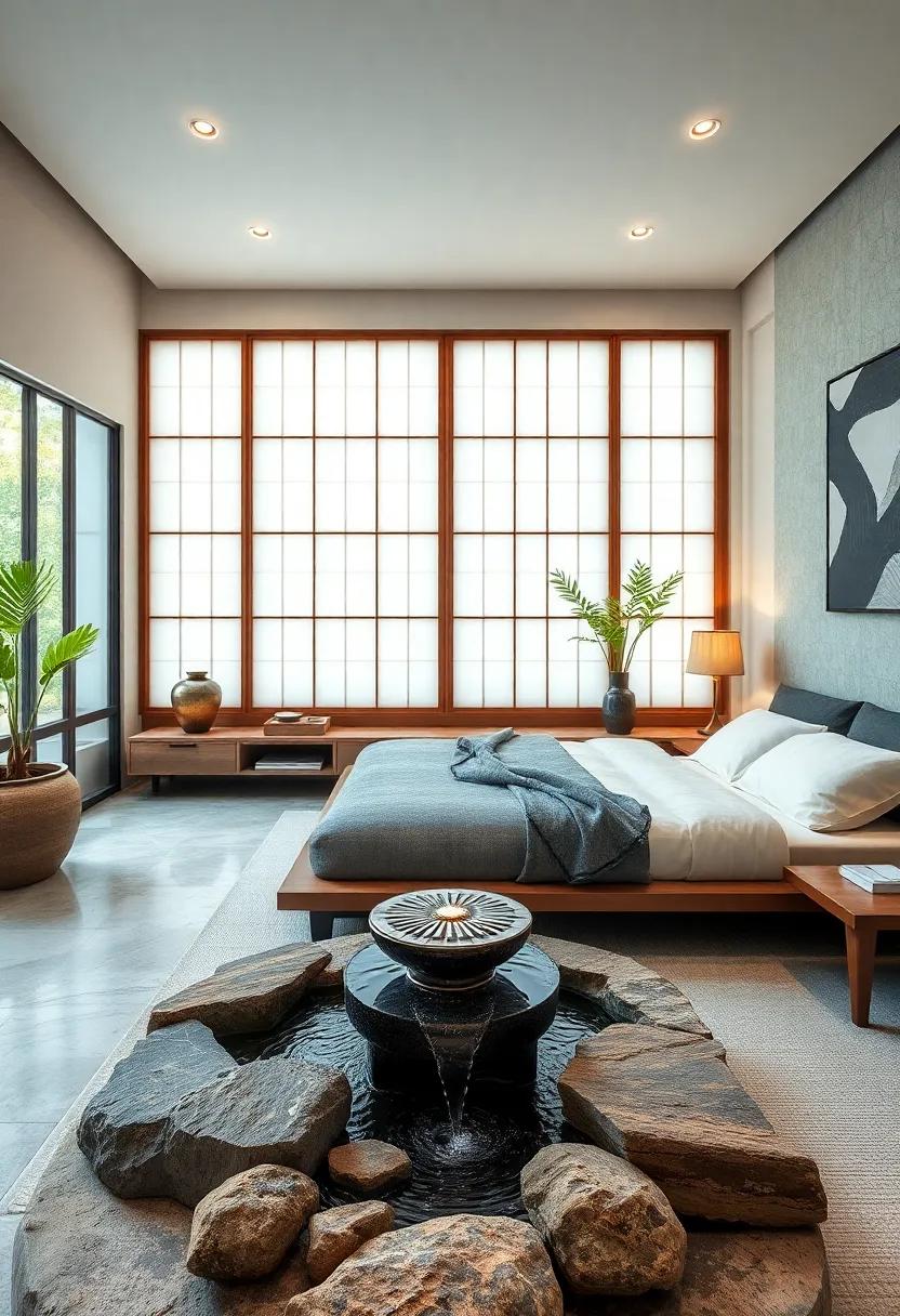 Include a Soothing Water Feature:⁢ Use⁤ a small water ‍fountain to create⁤ the calming sound of‌ trickling water, adding⁣ to ⁤the serene environment