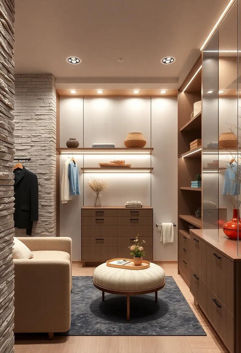 Customized Closet Solutions:‍ Design a‌ personalized closet ‌space ‌with built-in shelves, soft-close drawers, and ample lighting for effortless organization