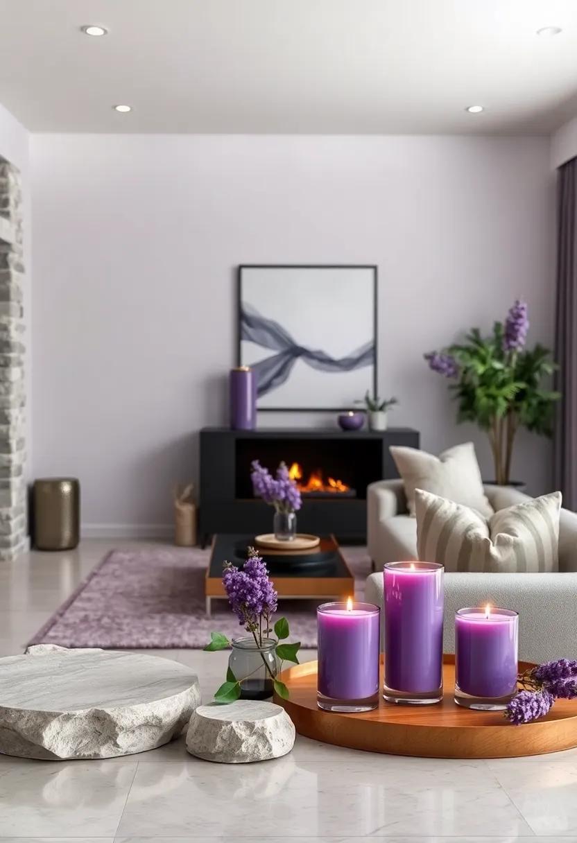 Lavender-Infused Candles: Enhance your ambiance with luxurious candles that not⁤ only look chic ​but also fill your home ‍with⁢ a soothing fragrance