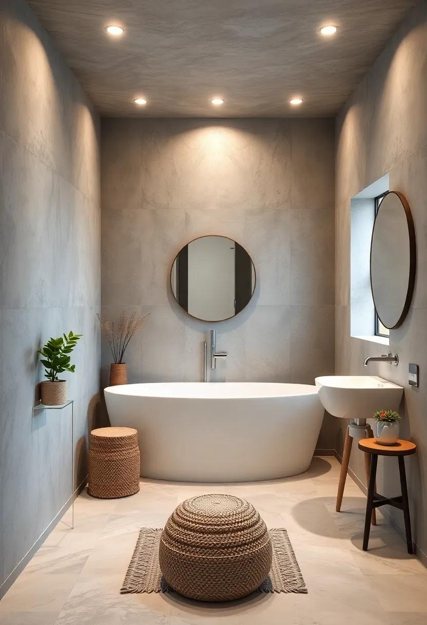 Install recessed lighting with warm white bulbs to enhance the calm neutral palette