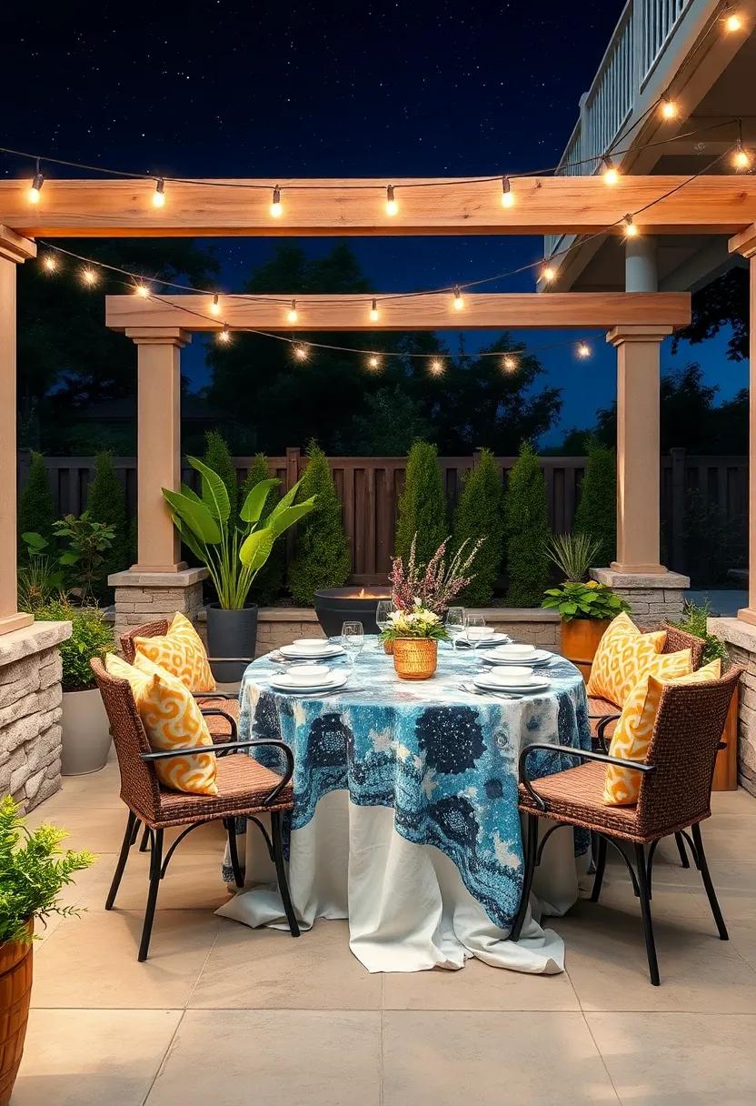 Starry night Theme: Set the ‍mood ​for ⁣evening ⁣dinners with a celestial-themed tablecloth that ‌captures the night sky's beauty