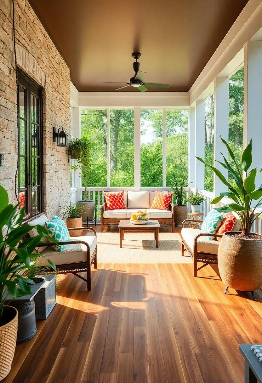 Eco-Friendly ‌Bamboo: Embrace ​sustainability with⁢ bamboo flooring,offering a ‍stylish,eco-conscious option that adds warmth and ⁢texture to your porch