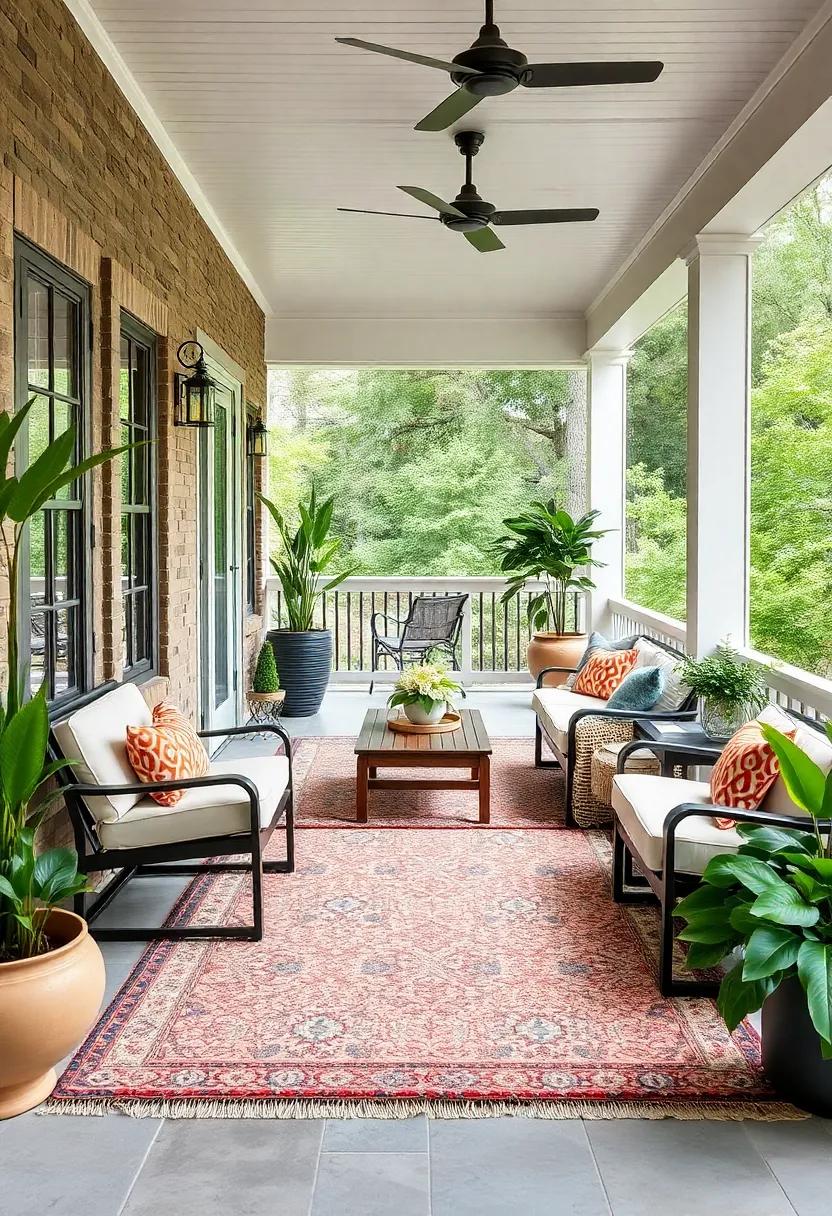 Soft Outdoor Rugs: Add comfort ‍underfoot with stylish outdoor rugs,ideal for creating a cozy,inviting space for lounging and entertaining