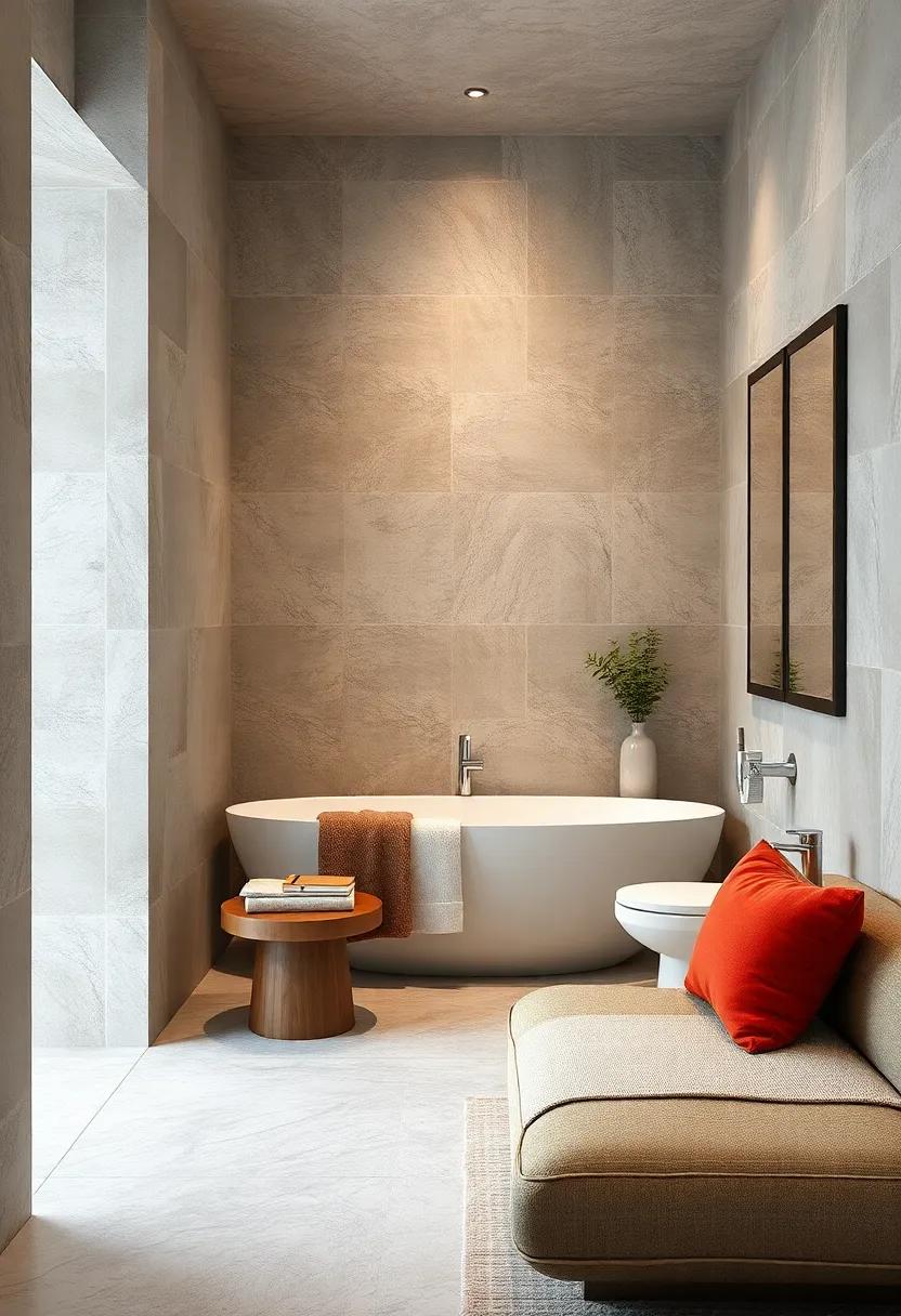 Large Format Tiles ​to⁤ Reduce Grout Lines and⁤ Create​ spaciousness