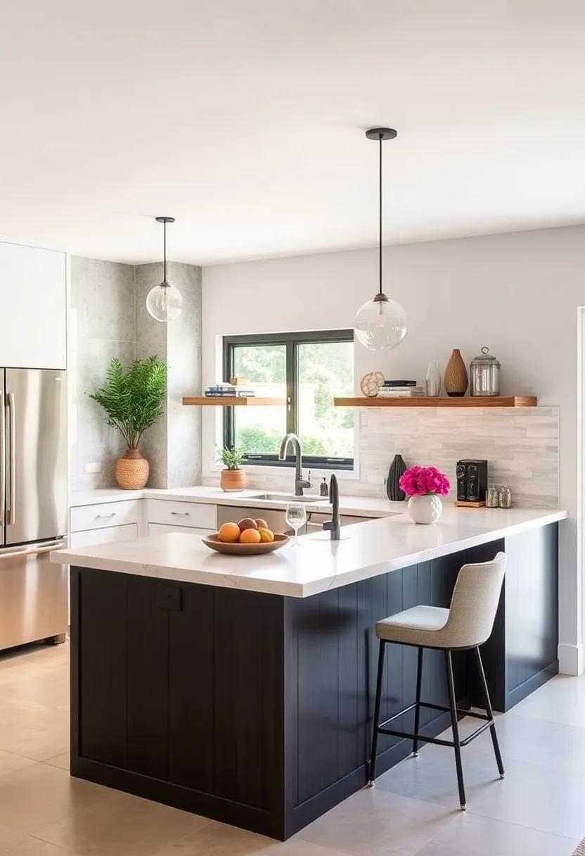 Built-In ⁣Countertop Bar: Extend your existing countertop⁤ with a built-in bar ledge that doubles ​as a casual eating and drinking area