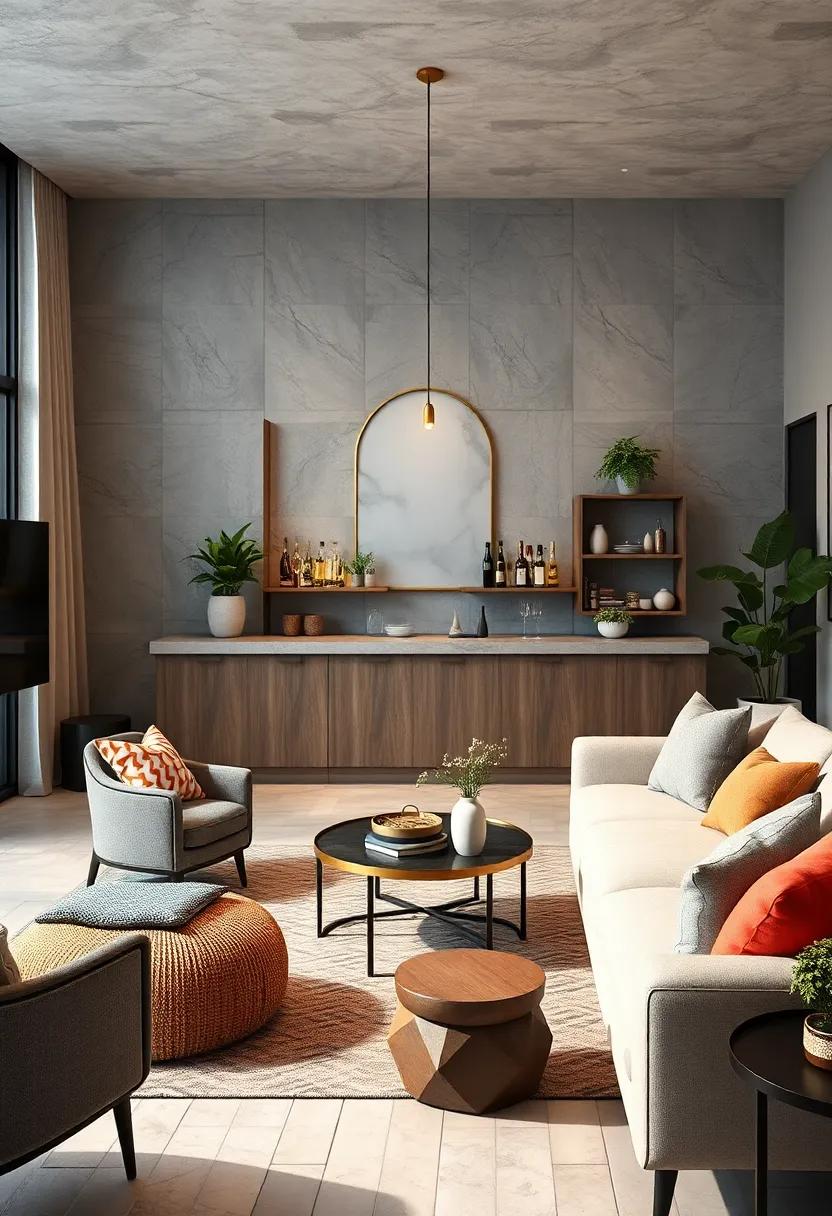 pair with Your Furniture: Ensure your bar style pairs seamlessly with existing furniture for a cohesive and chic look