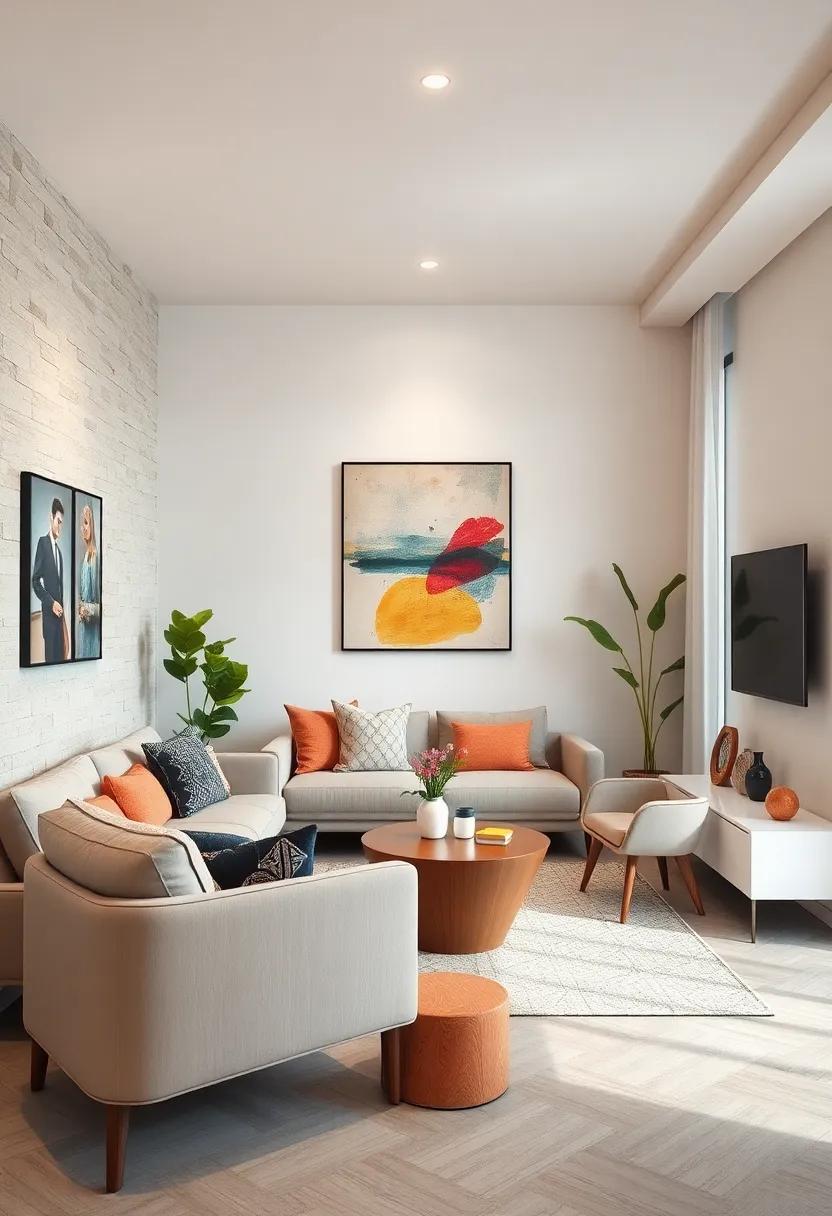 Create a Focal Point:⁢ Choose⁤ a striking piece of art or ⁢a⁤ statement⁤ chair to draw ​attention and give the room a ‍sense of purpose