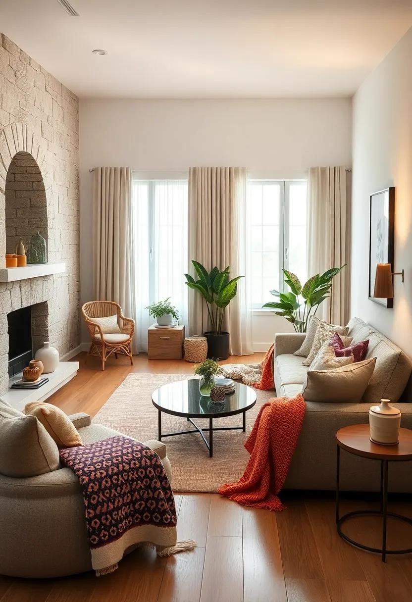 Keep Textiles Simple: choose⁢ a few high-quality throws and cushions in subtle patterns for comfort without ⁣visual clutter