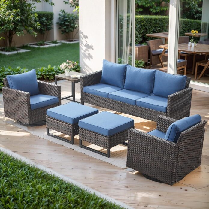 Our Honest Take on the Rilyson 6-Piece Wicker Patio Set