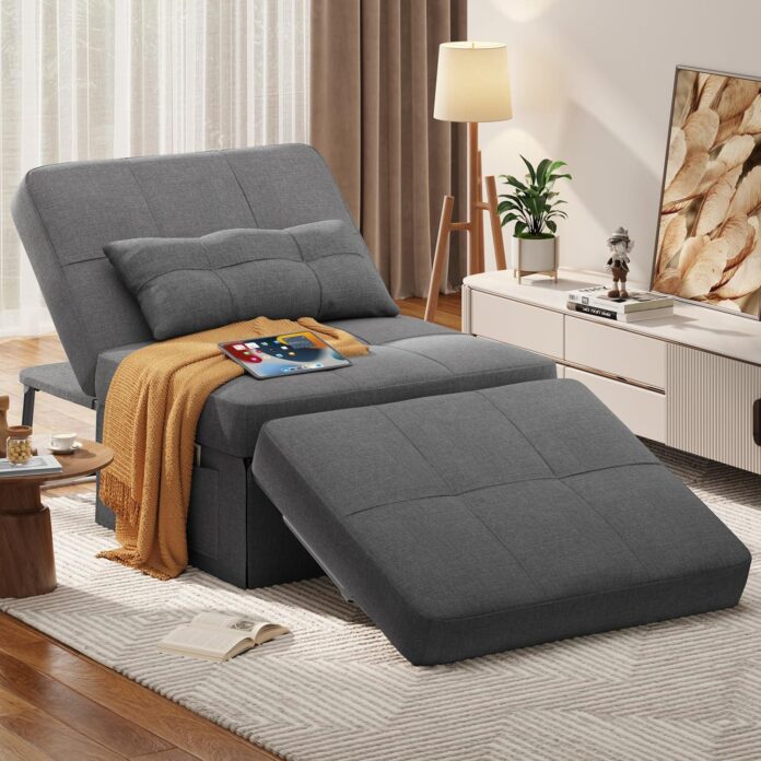Our Take on the Aiho 4-in-1 Sleeper Chair Bed: Space-Saving Comfort