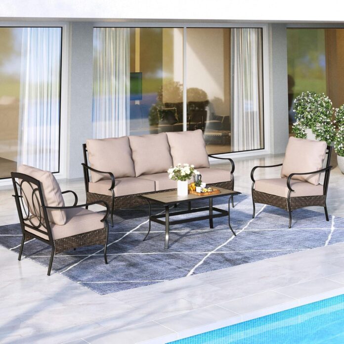 Our Honest Take on the MFSTUDIO 4-Piece Outdoor Patio Set