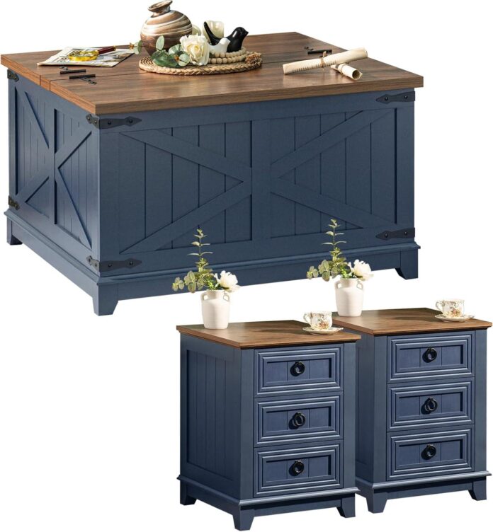 Our Honest Take on the Farmhouse Coffee Table Set of 3
