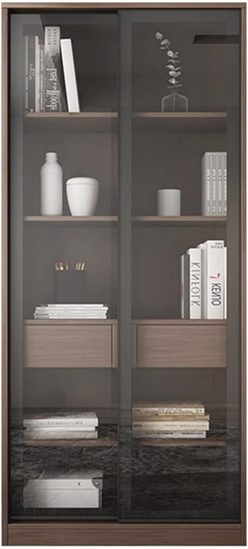 How We Organized Our Space with a Sleek Glass Bookcase