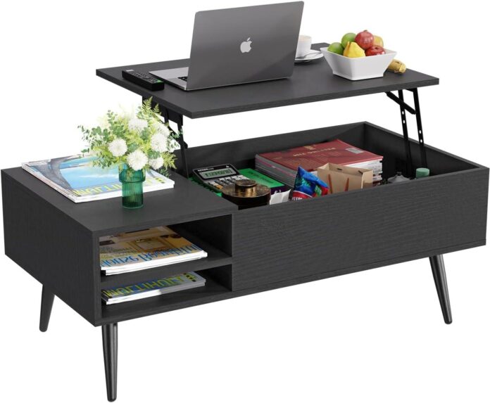 Why We Love the MKDLUFEI Lift-Top Coffee Table’s Smart Design