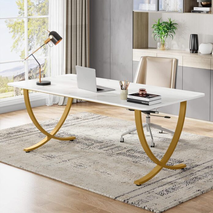 Our Take on the Tribesigns Executive Desk: Stylish, Spacious, Sturdy